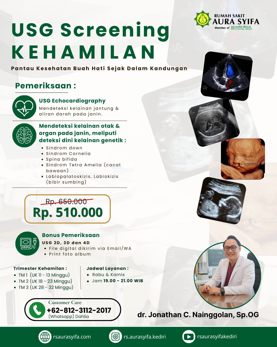 USG Screening Kehamilan