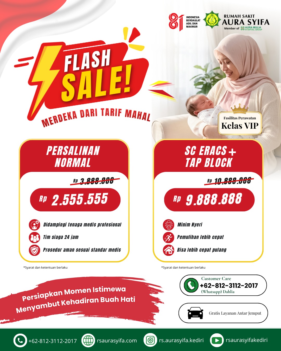 Flash Sale Paket Persalinan